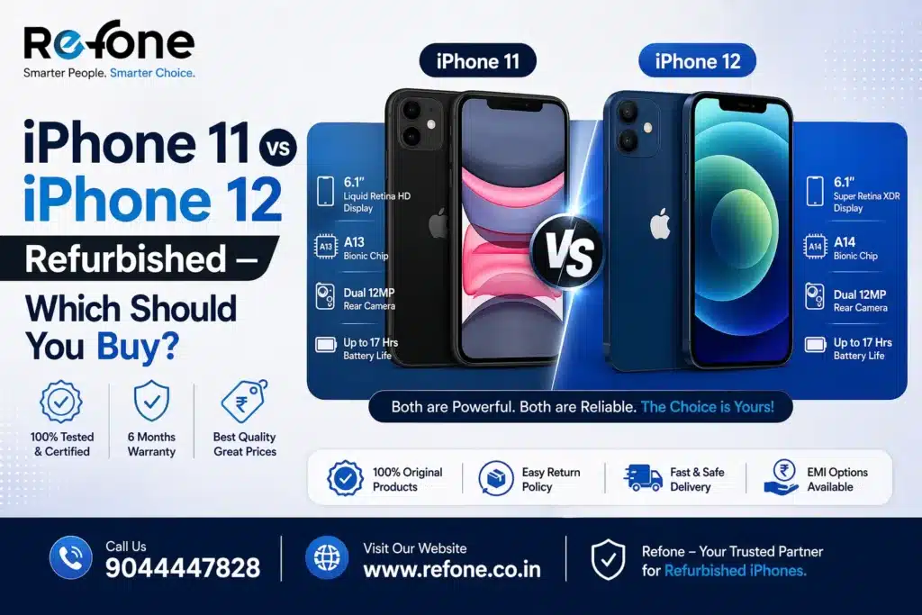 iPhone 11 vs iPhone 12 Refurbished — Which Should You Buy?