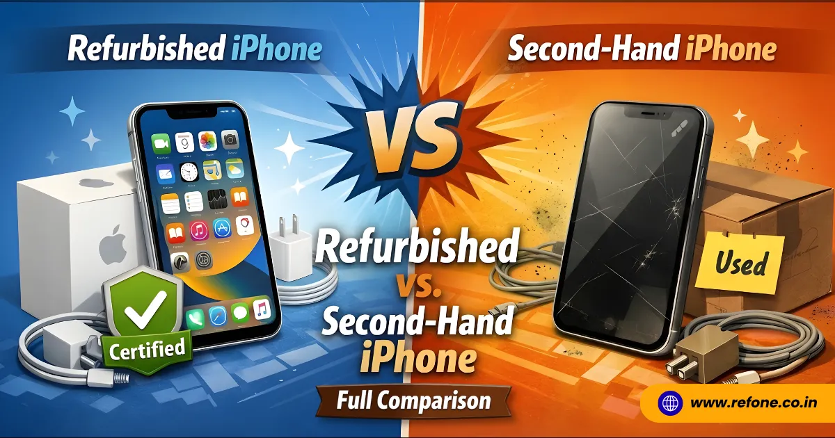 Refurbished vs Second-Hand iPhone – Full Comparison
