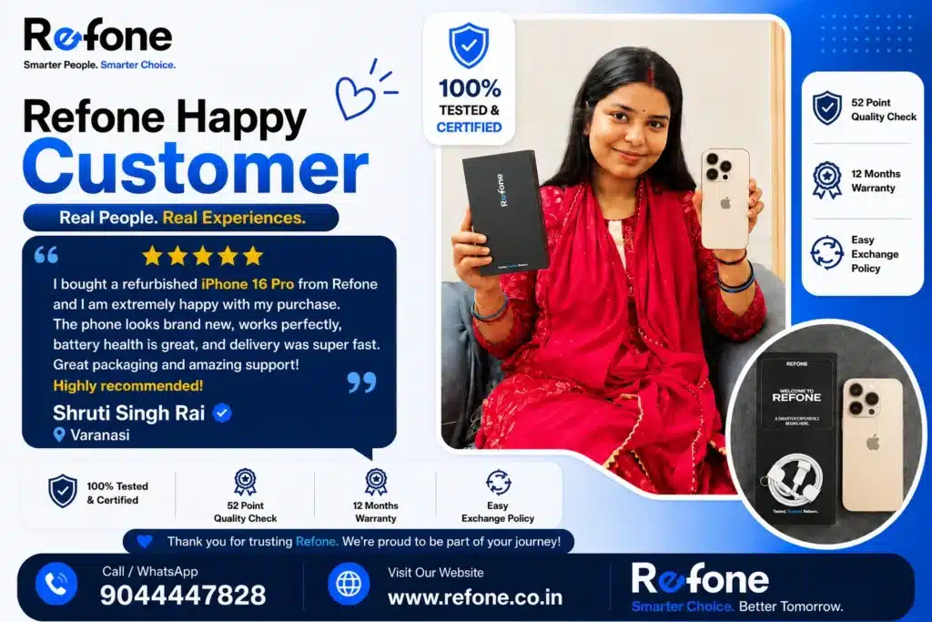 Happy Refone Customer