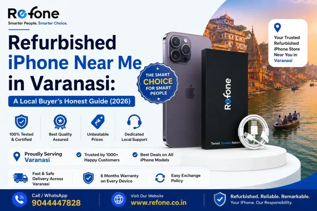 Refurbished iPhone Near Me in Varanasi