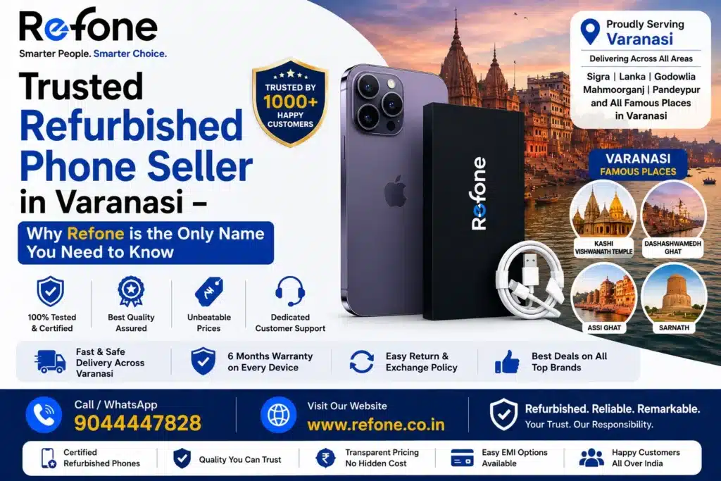 Trusted Refurbished Phone Seller in Varanasi