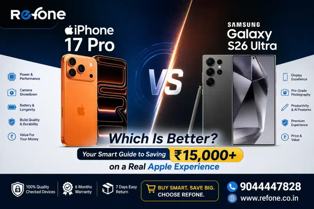iPhone 17 Pro vs Samsung Galaxy S26 Ultra