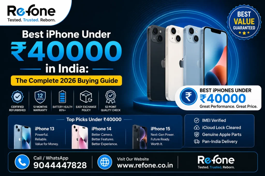 Best iPhone Under ₹40000 in India