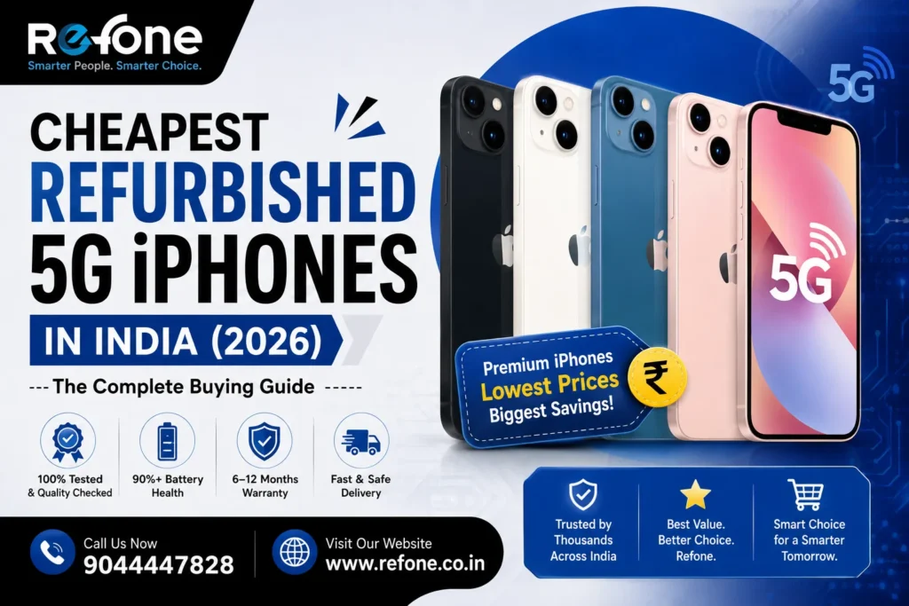 Cheapest Refurbished 5G iPhones in India (2026)