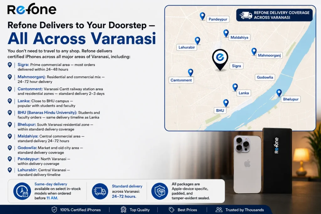 Refone Delivers to Your Doorstep